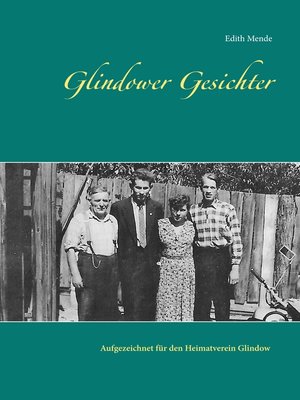 cover image of Glindower Gesichter